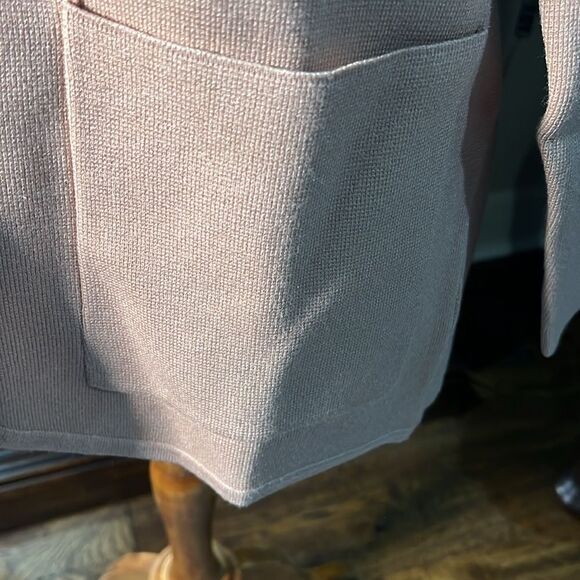 NWT ANRABESS Sweater. Beautiful,heavy knit Camel Button Front Cardigan S. WT239 - Picture 6 of 6